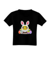 Chick In Bunny Costume Toddler T-Shirt Dark
