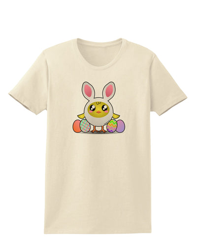 Chick In Bunny Costume Womens T-Shirt-Womens T-Shirt-TooLoud-Natural-X-Small-Davson Sales