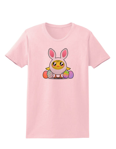 Chick In Bunny Costume Womens T-Shirt-Womens T-Shirt-TooLoud-PalePink-X-Small-Davson Sales