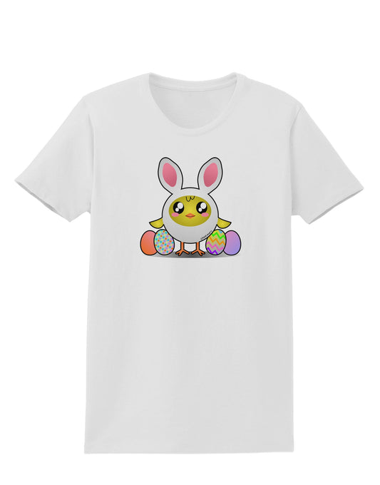 Chick In Bunny Costume Womens T-Shirt-Womens T-Shirt-TooLoud-White-X-Small-Davson Sales