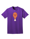 Chicken Leg Adult Dark T-Shirt-Mens T-Shirt-TooLoud-Purple-Small-Davson Sales