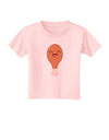 Chicken Leg Toddler T-Shirt-Toddler T-Shirt-TooLoud-Light-Pink-2T-Davson Sales