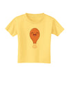 Chicken Leg Toddler T-Shirt-Toddler T-Shirt-TooLoud-Daffodil-Yellow-2T-Davson Sales