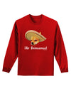 Chihuahua Dog with Sombrero - Ay Chihuahua Adult Long Sleeve Dark T-Shirt by TooLoud-TooLoud-Red-Small-Davson Sales