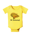 Chihuahua Dog with Sombrero - Ay Chihuahua Baby Romper Bodysuit by TooLoud-Baby Romper-TooLoud-Yellow-06-Months-Davson Sales