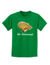 Chihuahua Dog with Sombrero - Ay Chihuahua Childrens Dark T-Shirt by TooLoud-Childrens T-Shirt-TooLoud-Kelly-Green-X-Small-Davson Sales