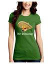 Chihuahua Dog with Sombrero - Ay Chihuahua Juniors Crew Dark T-Shirt by TooLoud-T-Shirts Juniors Tops-TooLoud-Kiwi-Green-Juniors Fitted X-Small-Davson Sales