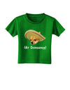 Chihuahua Dog with Sombrero - Ay Chihuahua Toddler T-Shirt Dark by TooLoud-Toddler T-Shirt-TooLoud-Clover-Green-2T-Davson Sales