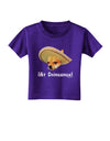 Chihuahua Dog with Sombrero - Ay Chihuahua Toddler T-Shirt Dark by TooLoud-Toddler T-Shirt-TooLoud-Purple-2T-Davson Sales