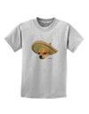 Chihuahua Dog with Sombrero - Patchwork Design Childrens T-Shirt by TooLoud-Childrens T-Shirt-TooLoud-AshGray-X-Small-Davson Sales