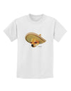 Chihuahua Dog with Sombrero - Patchwork Design Childrens T-Shirt by TooLoud-Childrens T-Shirt-TooLoud-White-X-Small-Davson Sales