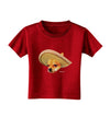 Chihuahua Dog with Sombrero - Patchwork Design Toddler T-Shirt Dark by TooLoud-Toddler T-Shirt-TooLoud-Red-2T-Davson Sales