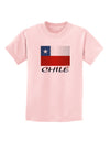 Chile Flag Childrens T-Shirt-Childrens T-Shirt-TooLoud-PalePink-X-Small-Davson Sales