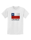 Chile Flag Childrens T-Shirt-Childrens T-Shirt-TooLoud-White-X-Small-Davson Sales