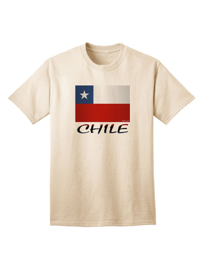 Chile Flag Inspired Adult T-Shirt - A Patriotic Fashion Statement-Mens T-shirts-TooLoud-Natural-Small-Davson Sales