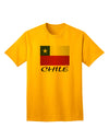 Chile Flag Inspired Adult T-Shirt - A Patriotic Fashion Statement-Mens T-shirts-TooLoud-Gold-Small-Davson Sales