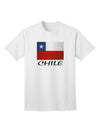 Chile Flag Inspired Adult T-Shirt - A Patriotic Fashion Statement-Mens T-shirts-TooLoud-White-Small-Davson Sales