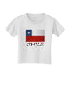 Chile Flag Toddler T-Shirt-Toddler T-Shirt-TooLoud-White-2T-Davson Sales