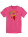 Chile Pepper de Fiesta Childrens Dark T-Shirt-Childrens T-Shirt-TooLoud-Sangria-X-Small-Davson Sales