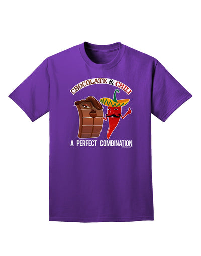 Chiles and Chocolate Adult Dark T-Shirt-Mens T-Shirt-TooLoud-Purple-Small-Davson Sales