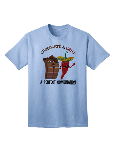 Chiles and Chocolate Adult T-Shirt-unisex t-shirt-TooLoud-Light-Blue-Small-Davson Sales