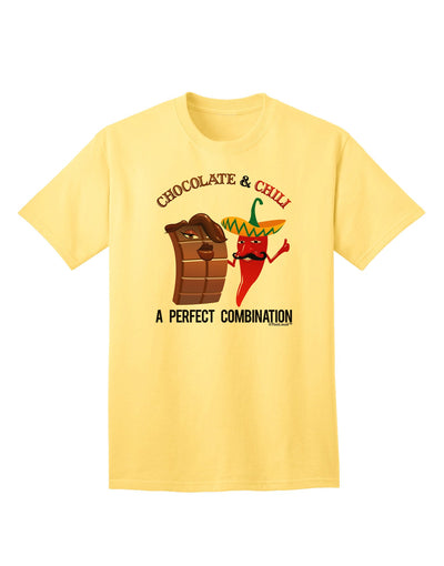 Chiles and Chocolate Adult T-Shirt-unisex t-shirt-TooLoud-Yellow-Small-Davson Sales