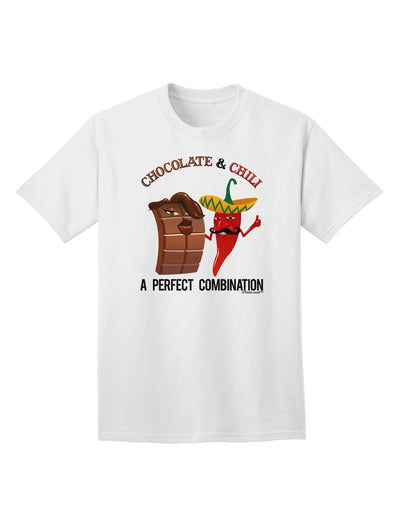 Chiles and Chocolate Adult T-Shirt-unisex t-shirt-TooLoud-White-Small-Davson Sales