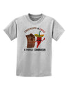 Chiles and Chocolate Childrens T-Shirt-Childrens T-Shirt-TooLoud-AshGray-X-Small-Davson Sales