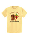 Chiles and Chocolate Childrens T-Shirt-Childrens T-Shirt-TooLoud-Daffodil-Yellow-X-Small-Davson Sales