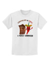 Chiles and Chocolate Childrens T-Shirt-Childrens T-Shirt-TooLoud-White-X-Small-Davson Sales