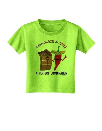 Chiles and Chocolate Toddler T-Shirt-Toddler T-Shirt-TooLoud-Lime-Green-2T-Davson Sales