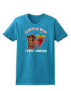 Chiles and Chocolate Womens Dark T-Shirt-Womens T-Shirt-TooLoud-Turquoise-X-Small-Davson Sales