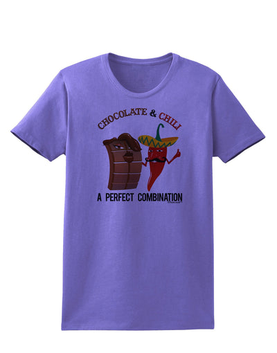 Chiles and Chocolate Womens T-Shirt-Womens T-Shirt-TooLoud-Violet-X-Small-Davson Sales