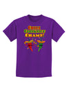 Chili Cookoff Champ! Chile Peppers Childrens Dark T-Shirt-Childrens T-Shirt-TooLoud-Purple-X-Small-Davson Sales