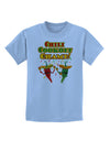 Chili Cookoff Champ! Chile Peppers Childrens T-Shirt-Childrens T-Shirt-TooLoud-Light-Blue-X-Small-Davson Sales