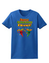 Chili Cookoff Champ! Chile Peppers Womens Dark T-Shirt-TooLoud-Royal-Blue-X-Small-Davson Sales