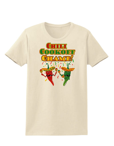 Chili Cookoff Champ! Chile Peppers Womens T-Shirt-Womens T-Shirt-TooLoud-Natural-X-Small-Davson Sales