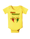 Chili Cookoff! Chile Peppers Baby Romper Bodysuit-Baby Romper-TooLoud-Yellow-06-Months-Davson Sales