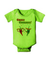 Chili Cookoff! Chile Peppers Baby Romper Bodysuit-Baby Romper-TooLoud-Lime-Green-06-Months-Davson Sales