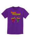 Chili Cookoff! Chile Peppers Childrens Dark T-Shirt-Childrens T-Shirt-TooLoud-Purple-X-Small-Davson Sales