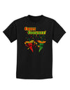 Chili Cookoff! Chile Peppers Childrens Dark T-Shirt-Childrens T-Shirt-TooLoud-Black-X-Small-Davson Sales