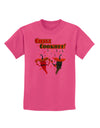 Chili Cookoff! Chile Peppers Childrens T-Shirt-Childrens T-Shirt-TooLoud-Sangria-X-Small-Davson Sales