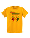 Chili Cookoff! Chile Peppers Childrens T-Shirt-Childrens T-Shirt-TooLoud-Gold-X-Small-Davson Sales