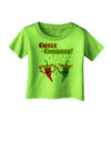 Chili Cookoff! Chile Peppers Infant T-Shirt-Infant T-Shirt-TooLoud-Lime-Green-06-Months-Davson Sales