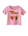 Chili Cookoff! Chile Peppers Infant T-Shirt-Infant T-Shirt-TooLoud-Candy-Pink-06-Months-Davson Sales