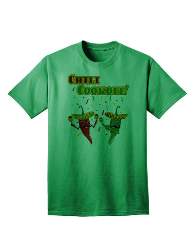 Chili Cookoff! Premium Chile Peppers Adult T-Shirt - Ecommerce Exclusive-Mens T-shirts-TooLoud-Kelly-Green-Small-Davson Sales
