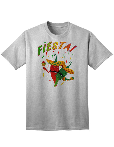 Chili Fiesta Adult T-Shirt: A Celebration of Spicy Style-Mens T-shirts-TooLoud-AshGray-Small-Davson Sales