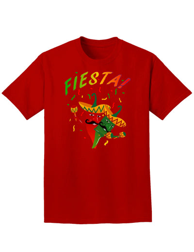 Chili Love Fiesta Adult Dark T-Shirt-Mens T-Shirt-TooLoud-Red-Small-Davson Sales