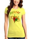 Chili Love Fiesta Juniors T-Shirt-Womens Juniors T-Shirt-TooLoud-Yellow-Small-Davson Sales