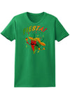 Chili Love Fiesta Womens Dark T-Shirt-TooLoud-Kelly-Green-X-Small-Davson Sales